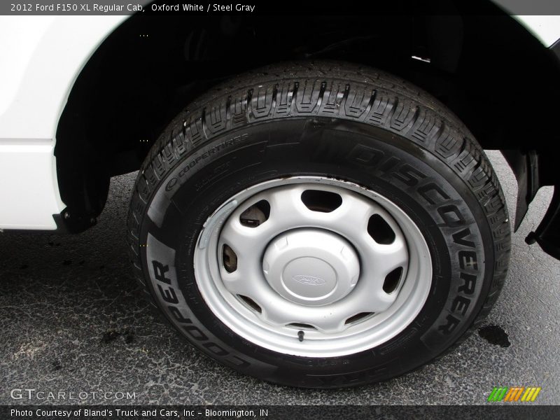 Oxford White / Steel Gray 2012 Ford F150 XL Regular Cab