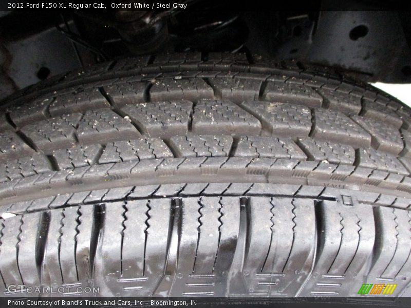 Oxford White / Steel Gray 2012 Ford F150 XL Regular Cab