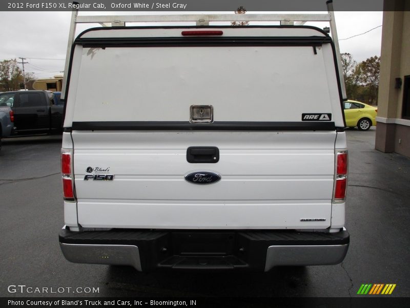 Oxford White / Steel Gray 2012 Ford F150 XL Regular Cab