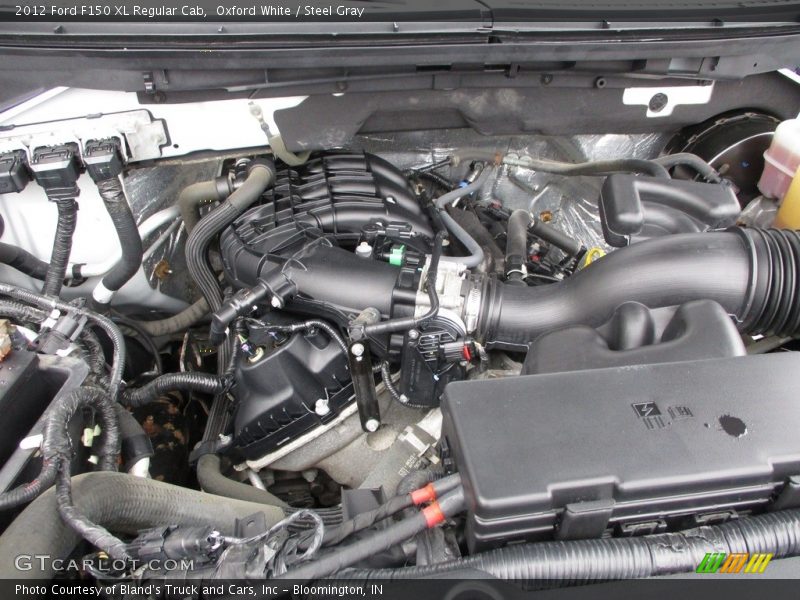 Oxford White / Steel Gray 2012 Ford F150 XL Regular Cab