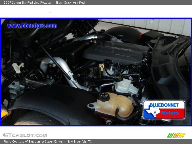 Silver Graphite / Red 2007 Saturn Sky Red Line Roadster