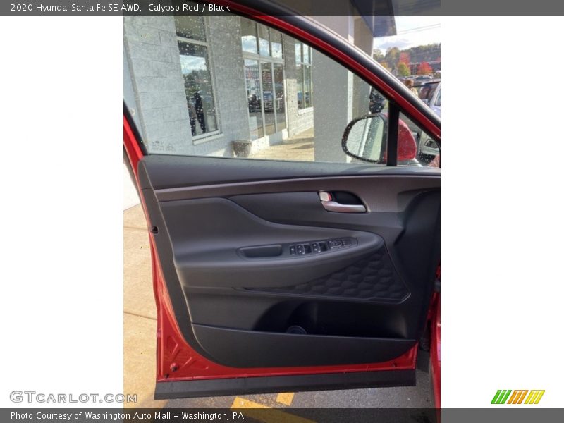 Calypso Red / Black 2020 Hyundai Santa Fe SE AWD