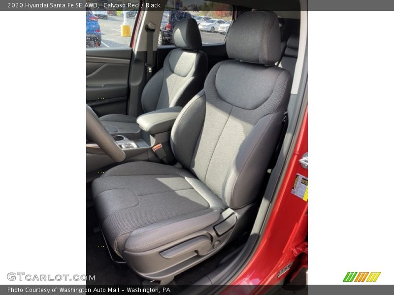Front Seat of 2020 Santa Fe SE AWD
