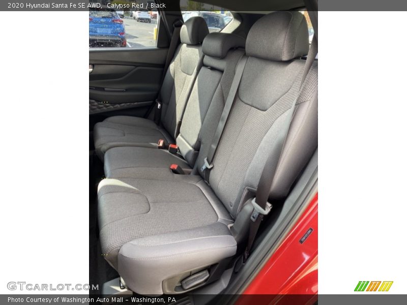 Rear Seat of 2020 Santa Fe SE AWD