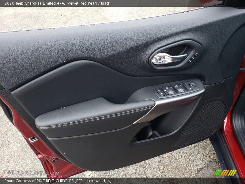 Velvet Red Pearl / Black 2020 Jeep Cherokee Limited 4x4