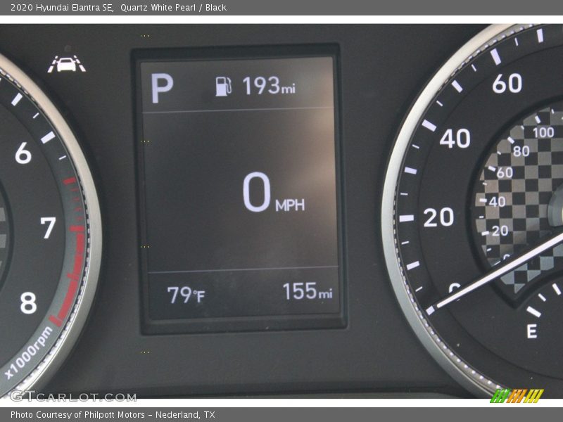 Quartz White Pearl / Black 2020 Hyundai Elantra SE