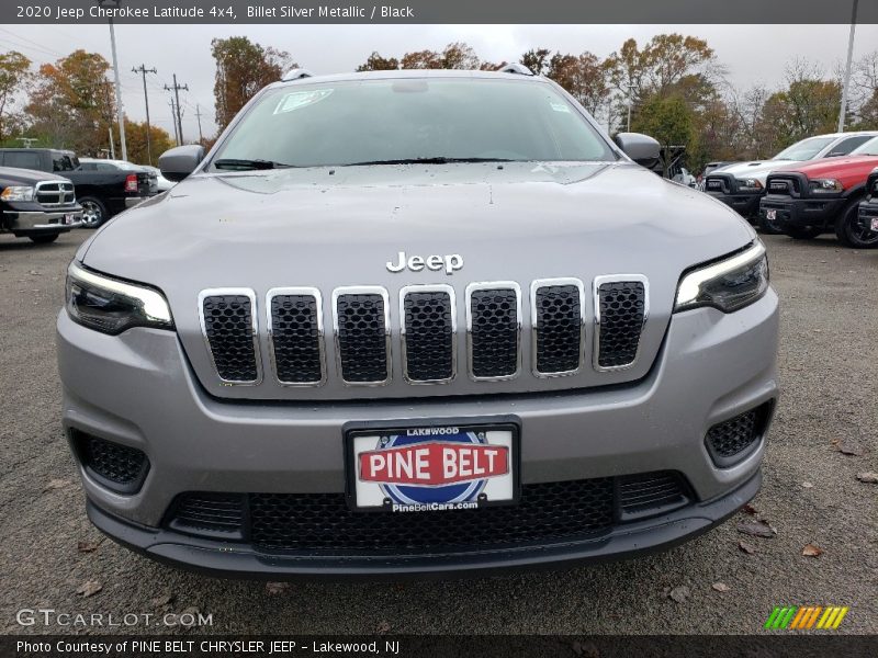 Billet Silver Metallic / Black 2020 Jeep Cherokee Latitude 4x4