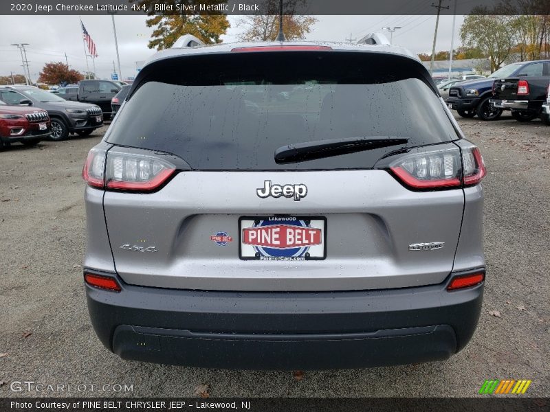 Billet Silver Metallic / Black 2020 Jeep Cherokee Latitude 4x4