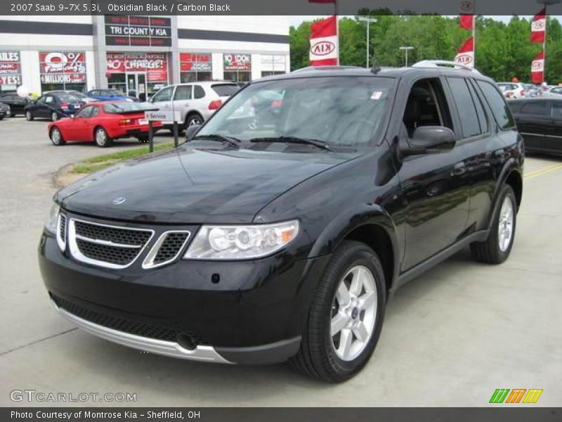 Obsidian Black / Carbon Black 2007 Saab 9-7X 5.3i