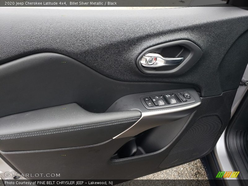 Billet Silver Metallic / Black 2020 Jeep Cherokee Latitude 4x4