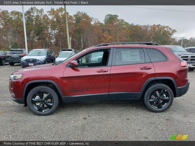  2020 Cherokee Altitude 4x4 Velvet Red Pearl