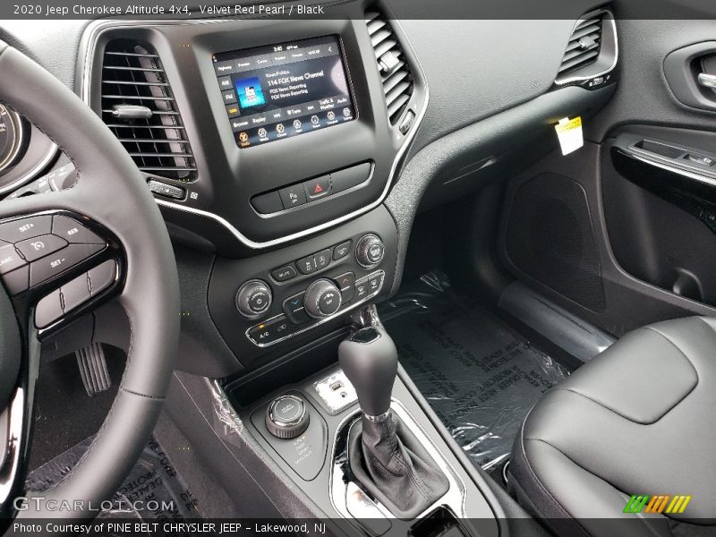 Velvet Red Pearl / Black 2020 Jeep Cherokee Altitude 4x4
