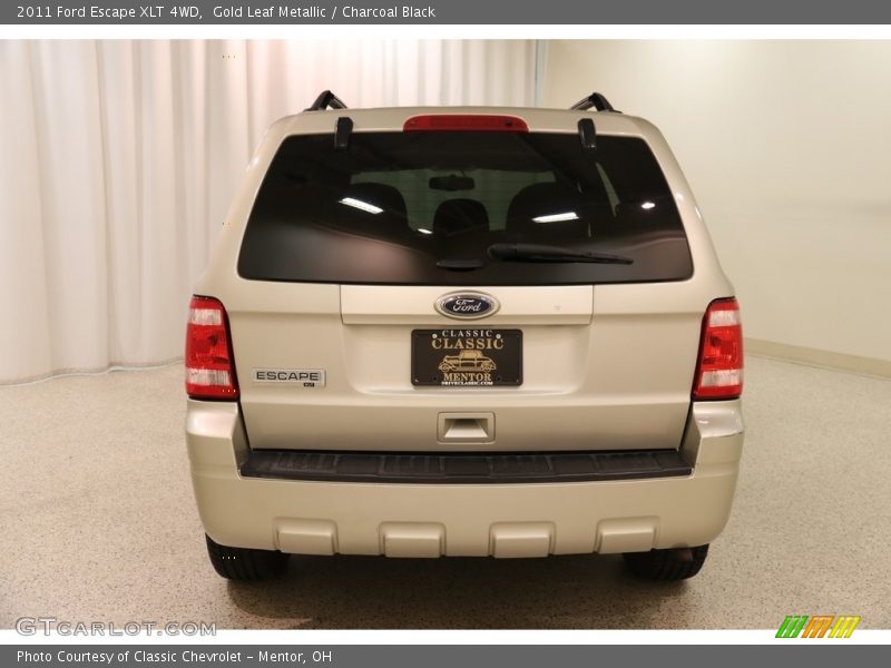 Gold Leaf Metallic / Charcoal Black 2011 Ford Escape XLT 4WD