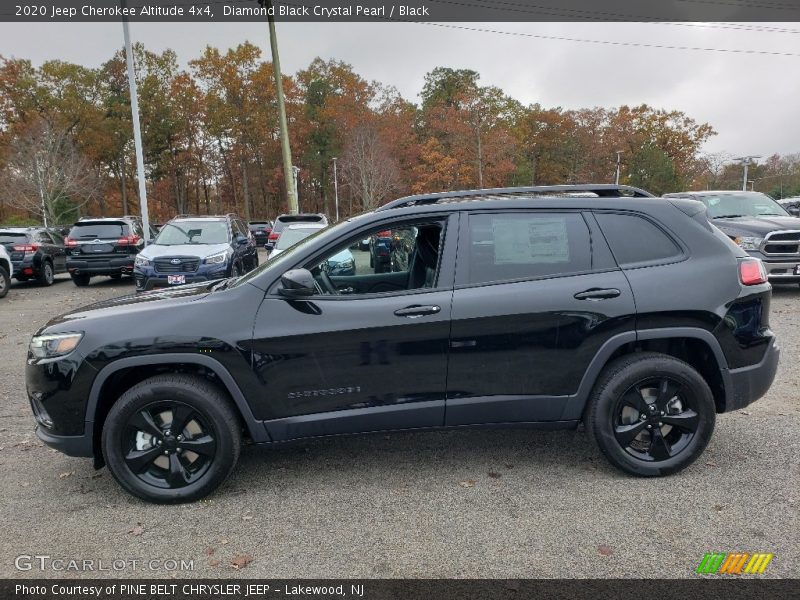  2020 Cherokee Altitude 4x4 Diamond Black Crystal Pearl