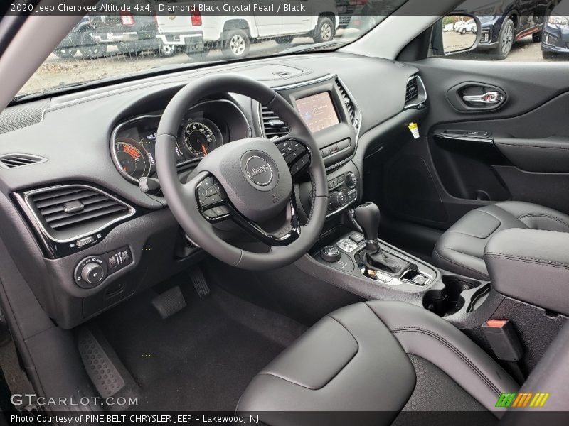  2020 Cherokee Altitude 4x4 Black Interior