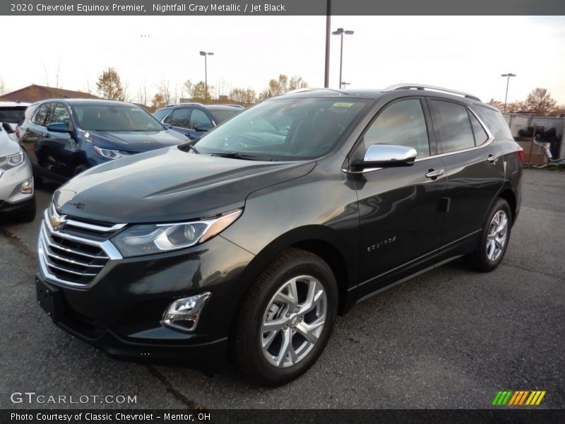 Nightfall Gray Metallic / Jet Black 2020 Chevrolet Equinox Premier