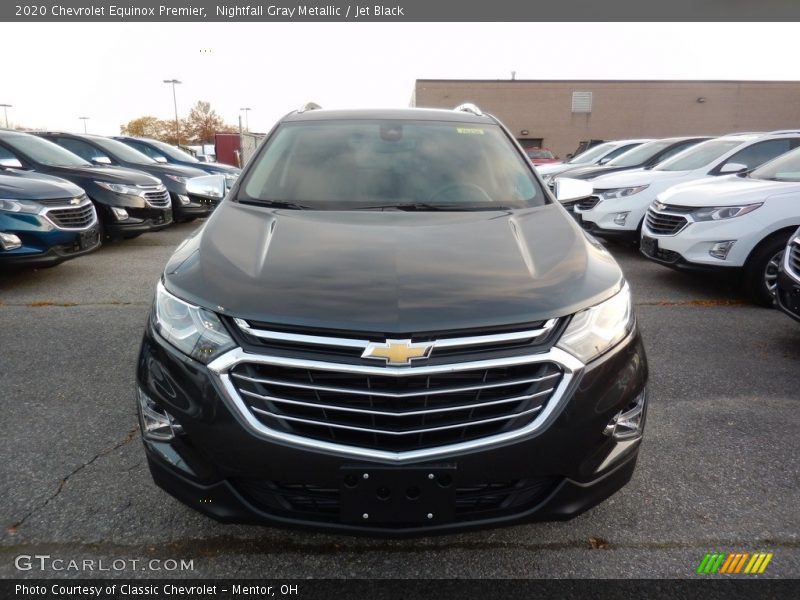 Nightfall Gray Metallic / Jet Black 2020 Chevrolet Equinox Premier