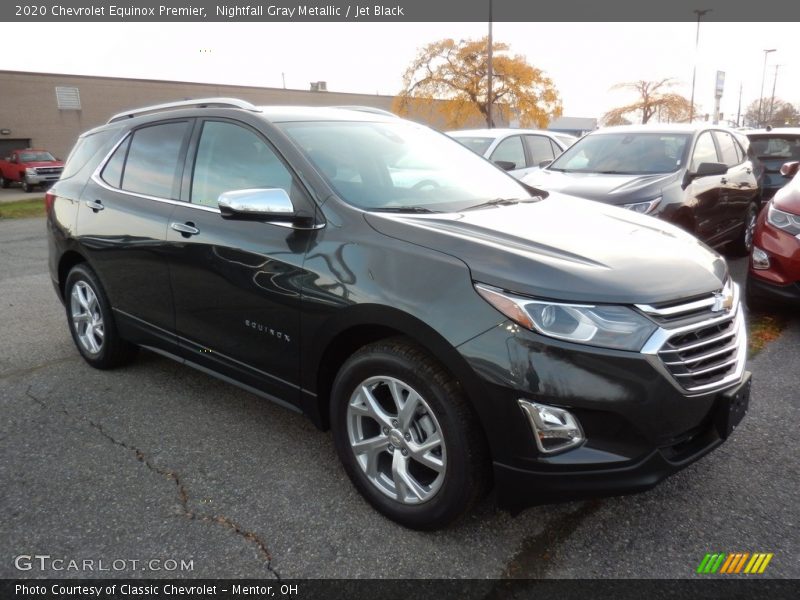 Nightfall Gray Metallic / Jet Black 2020 Chevrolet Equinox Premier