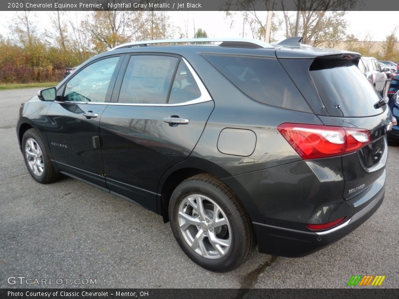 Nightfall Gray Metallic / Jet Black 2020 Chevrolet Equinox Premier