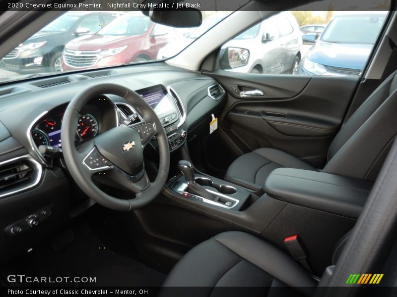 Nightfall Gray Metallic / Jet Black 2020 Chevrolet Equinox Premier