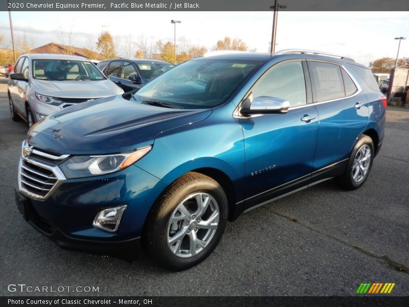 Pacific Blue Metallic / Jet Black 2020 Chevrolet Equinox Premier