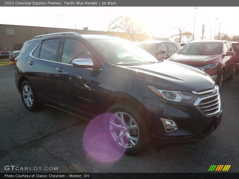 Pacific Blue Metallic / Jet Black 2020 Chevrolet Equinox Premier