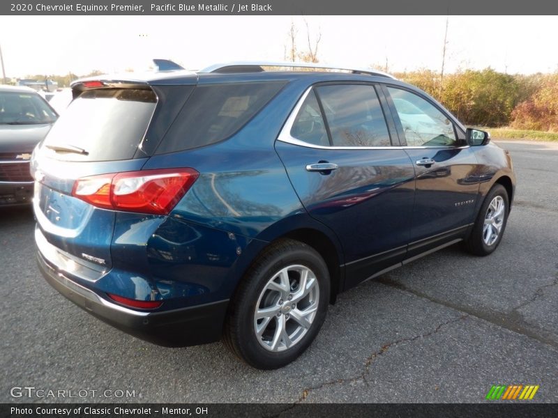 Pacific Blue Metallic / Jet Black 2020 Chevrolet Equinox Premier