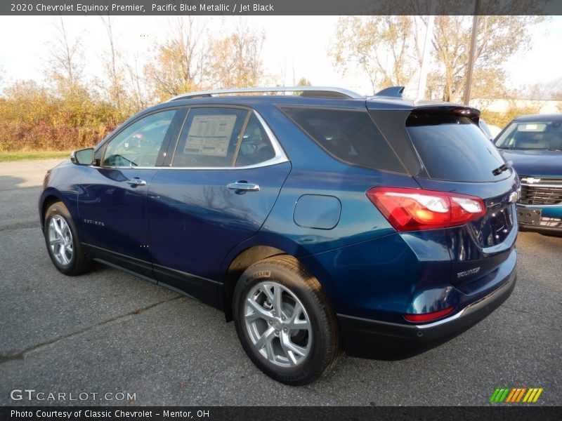 Pacific Blue Metallic / Jet Black 2020 Chevrolet Equinox Premier