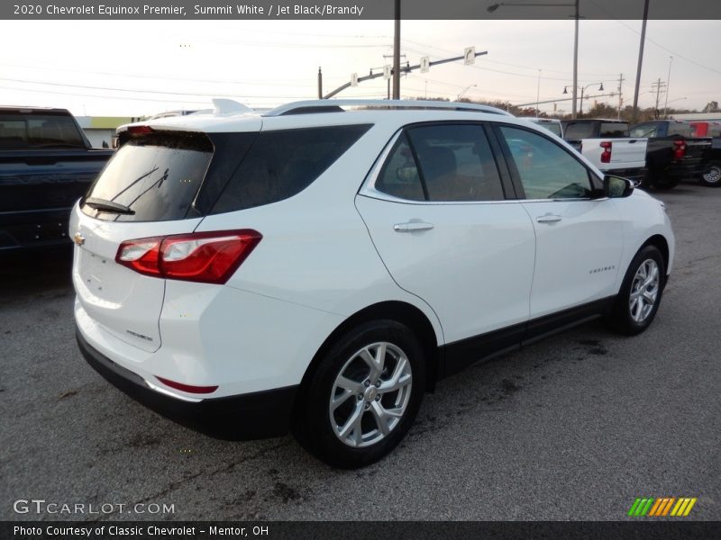 Summit White / Jet Black/Brandy 2020 Chevrolet Equinox Premier