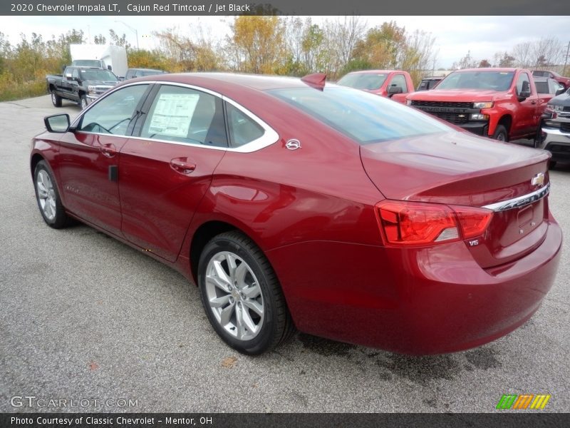 Cajun Red Tintcoat / Jet Black 2020 Chevrolet Impala LT