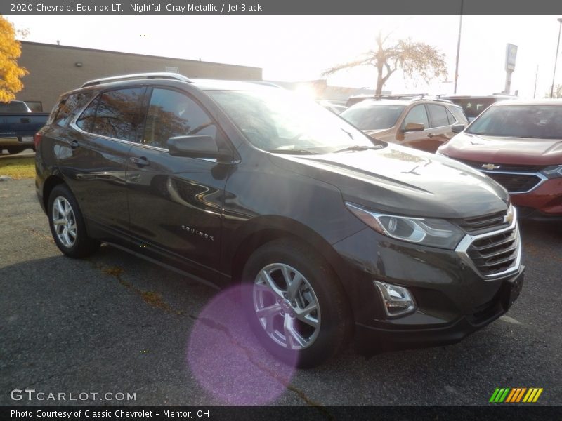 Nightfall Gray Metallic / Jet Black 2020 Chevrolet Equinox LT