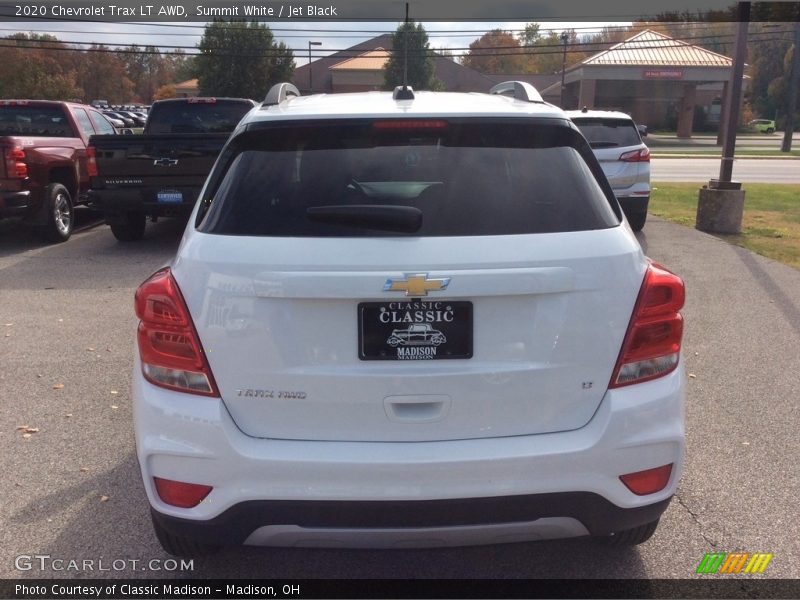 Summit White / Jet Black 2020 Chevrolet Trax LT AWD