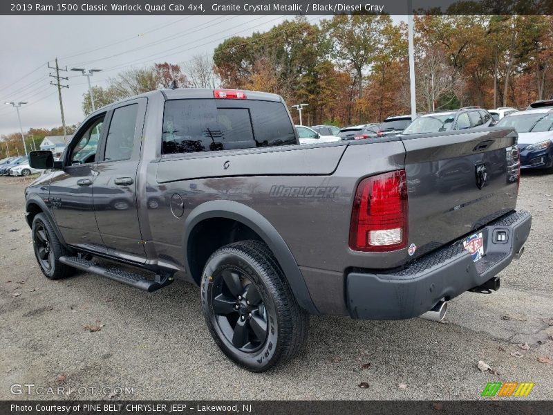 Front 3/4 View of 2019 1500 Classic Warlock Quad Cab 4x4