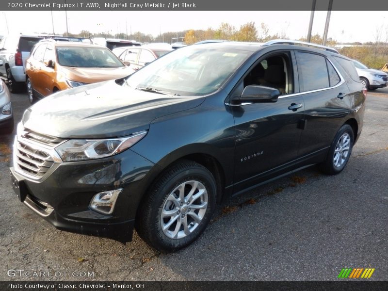 Nightfall Gray Metallic / Jet Black 2020 Chevrolet Equinox LT AWD
