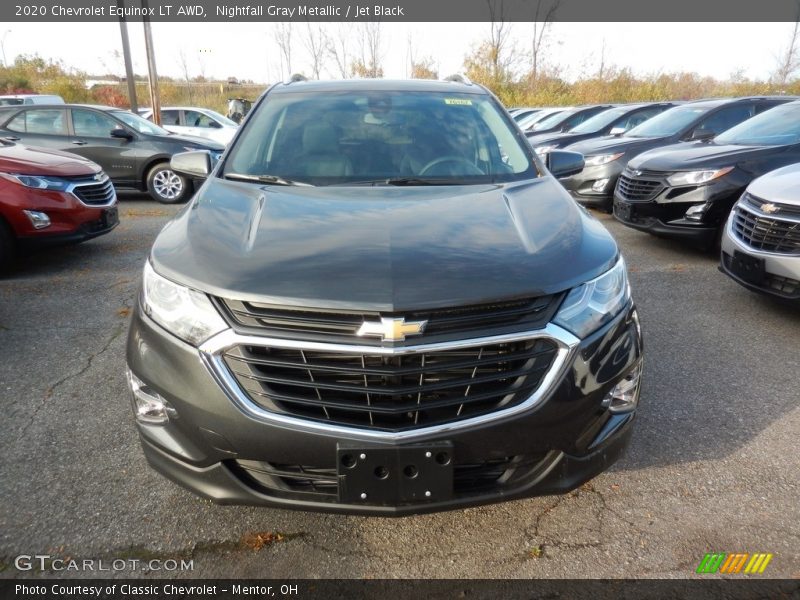 Nightfall Gray Metallic / Jet Black 2020 Chevrolet Equinox LT AWD