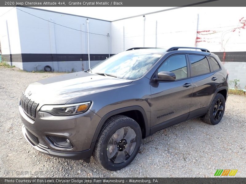 Granite Crystal Metallic / Black 2020 Jeep Cherokee Altitude 4x4
