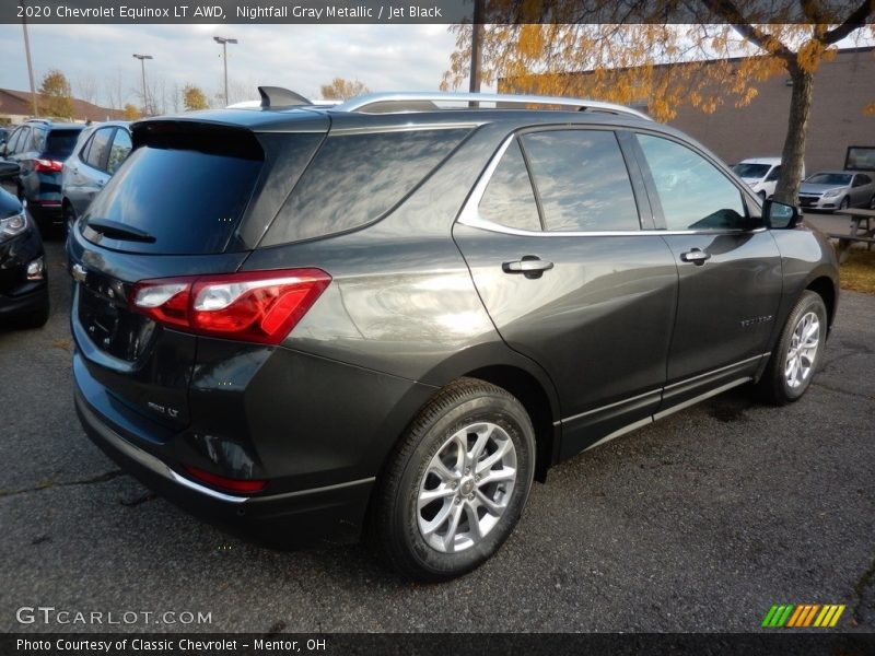 Nightfall Gray Metallic / Jet Black 2020 Chevrolet Equinox LT AWD