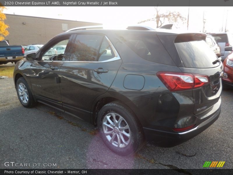 Nightfall Gray Metallic / Jet Black 2020 Chevrolet Equinox LT AWD