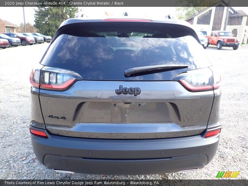 Granite Crystal Metallic / Black 2020 Jeep Cherokee Altitude 4x4