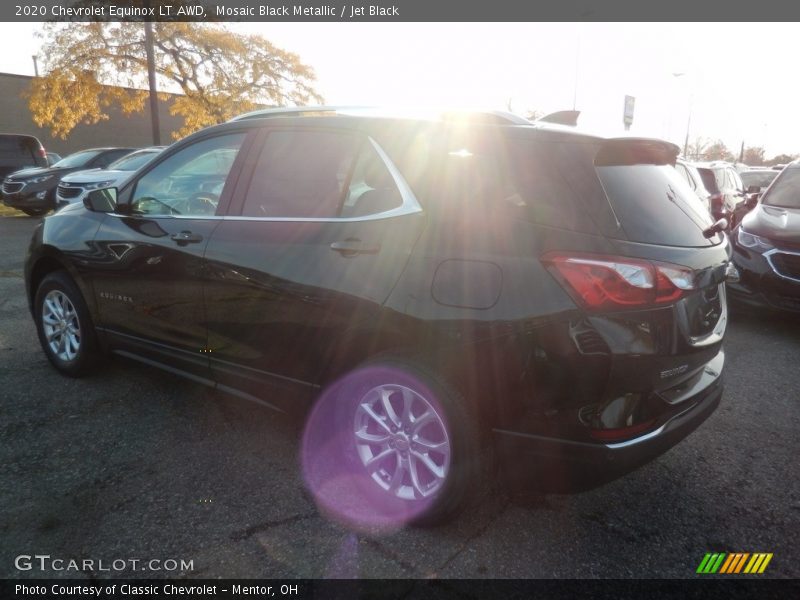 Mosaic Black Metallic / Jet Black 2020 Chevrolet Equinox LT AWD