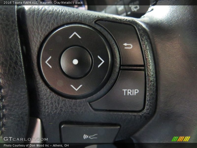 Magnetic Gray Metallic / Black 2016 Toyota RAV4 XLE