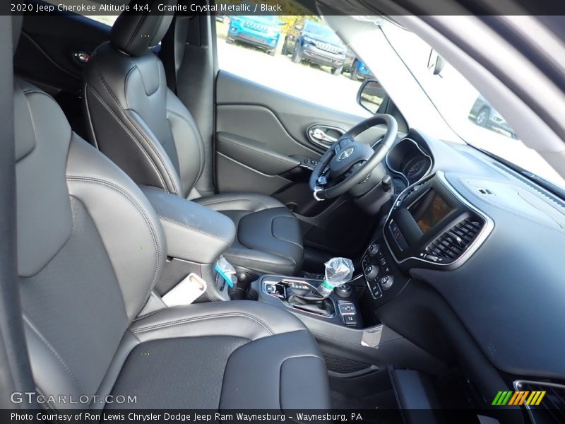 Granite Crystal Metallic / Black 2020 Jeep Cherokee Altitude 4x4
