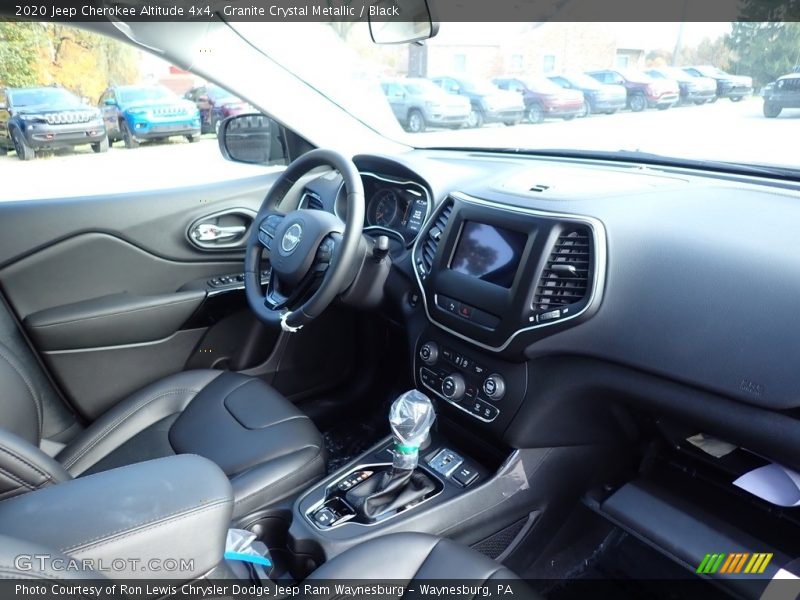 Granite Crystal Metallic / Black 2020 Jeep Cherokee Altitude 4x4