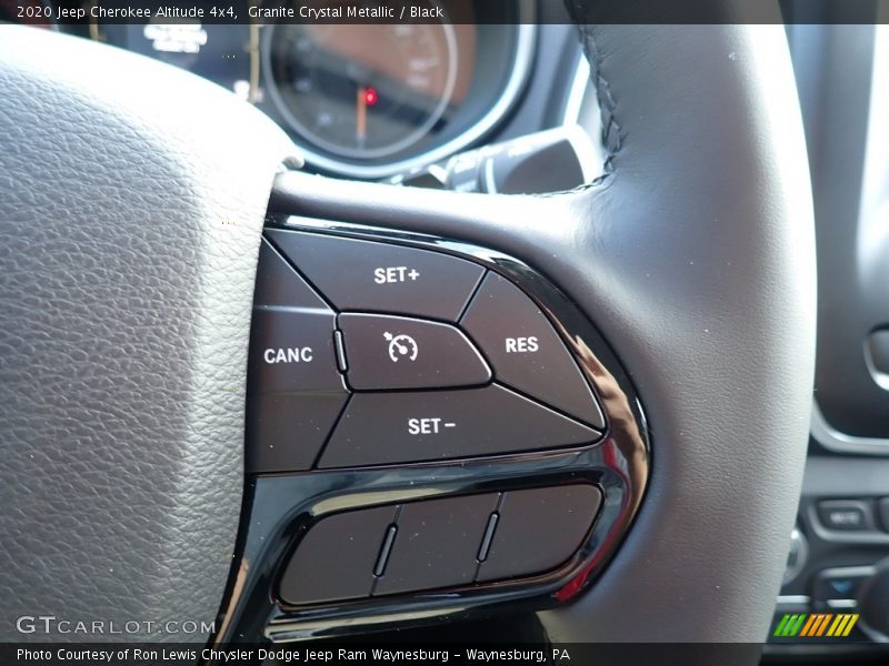 Granite Crystal Metallic / Black 2020 Jeep Cherokee Altitude 4x4