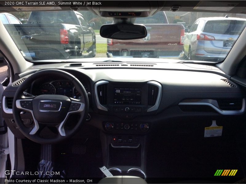 Summit White / Jet Black 2020 GMC Terrain SLE AWD