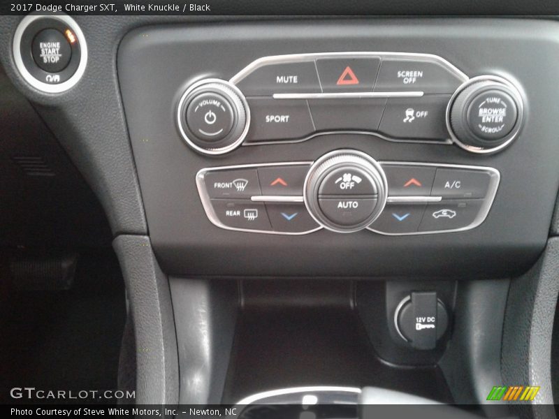 White Knuckle / Black 2017 Dodge Charger SXT