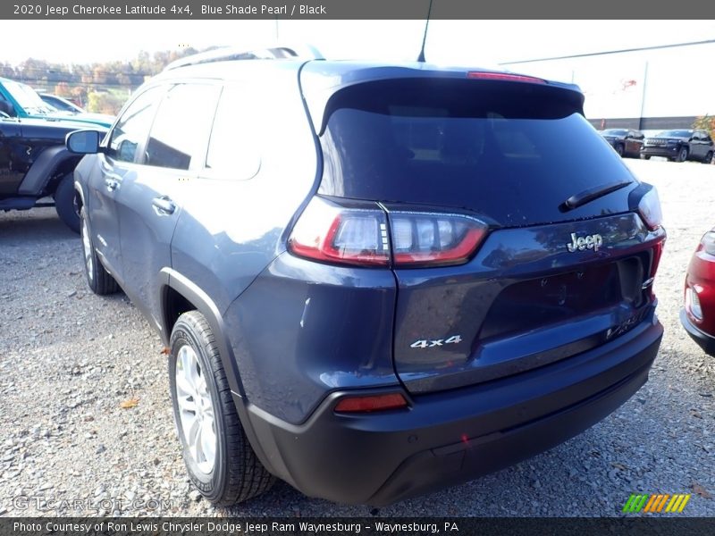 Blue Shade Pearl / Black 2020 Jeep Cherokee Latitude 4x4