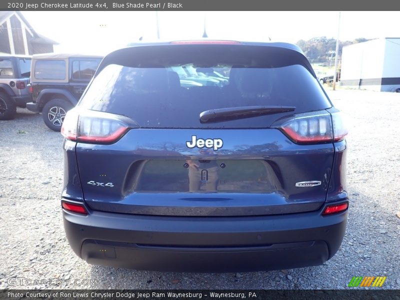 Blue Shade Pearl / Black 2020 Jeep Cherokee Latitude 4x4
