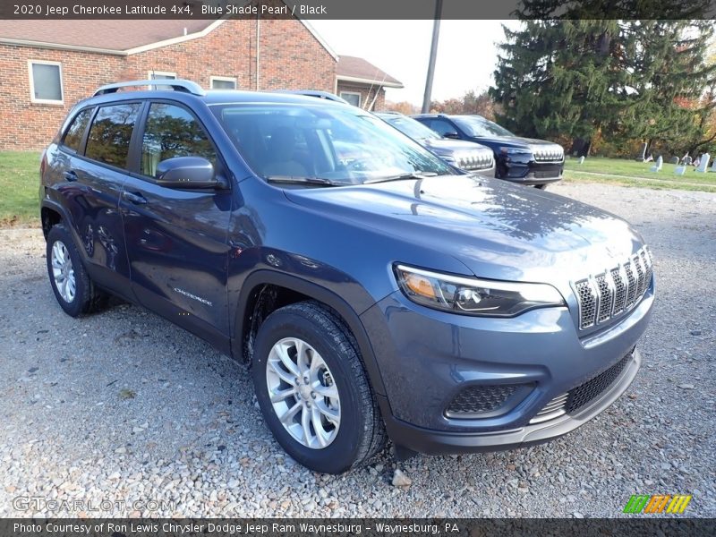 Blue Shade Pearl / Black 2020 Jeep Cherokee Latitude 4x4