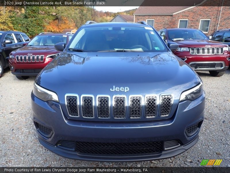 Blue Shade Pearl / Black 2020 Jeep Cherokee Latitude 4x4